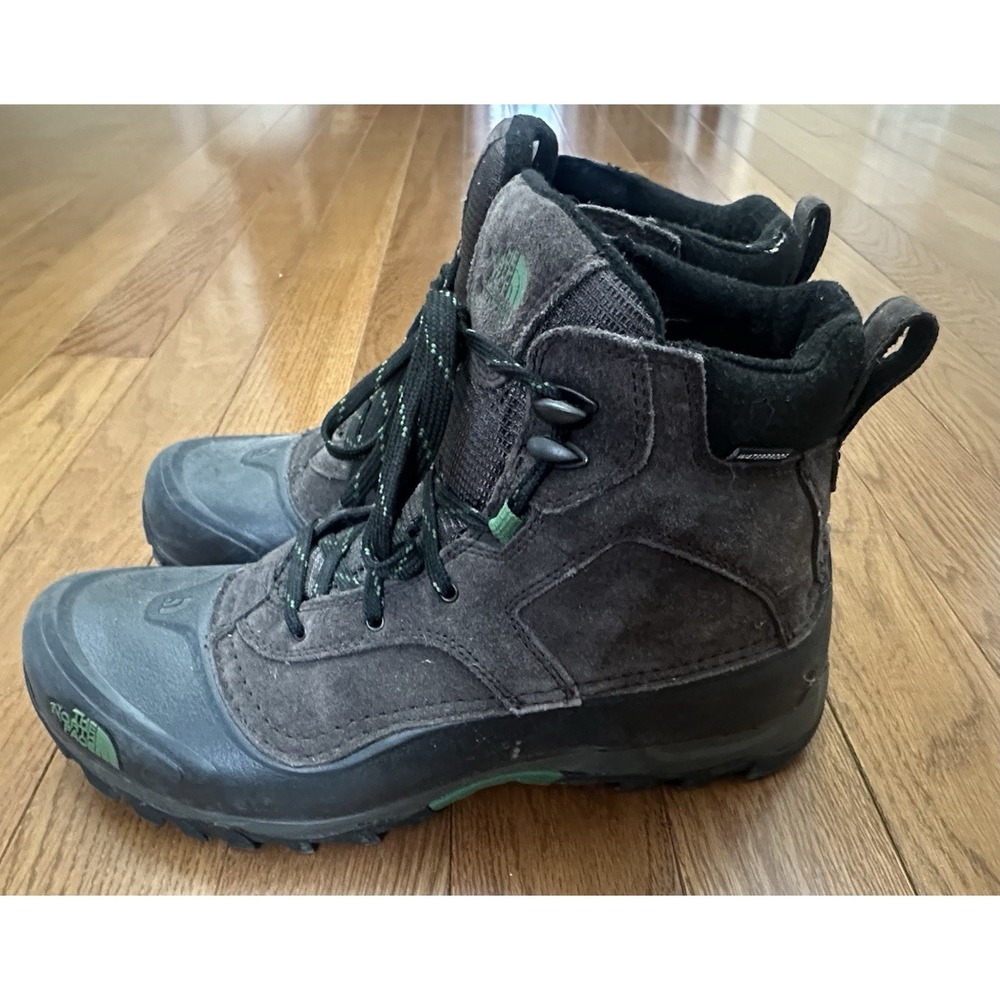 The North Face Snowfuse Waterproof Winter Boots Brown Men Size 11.5 NF00A1KS